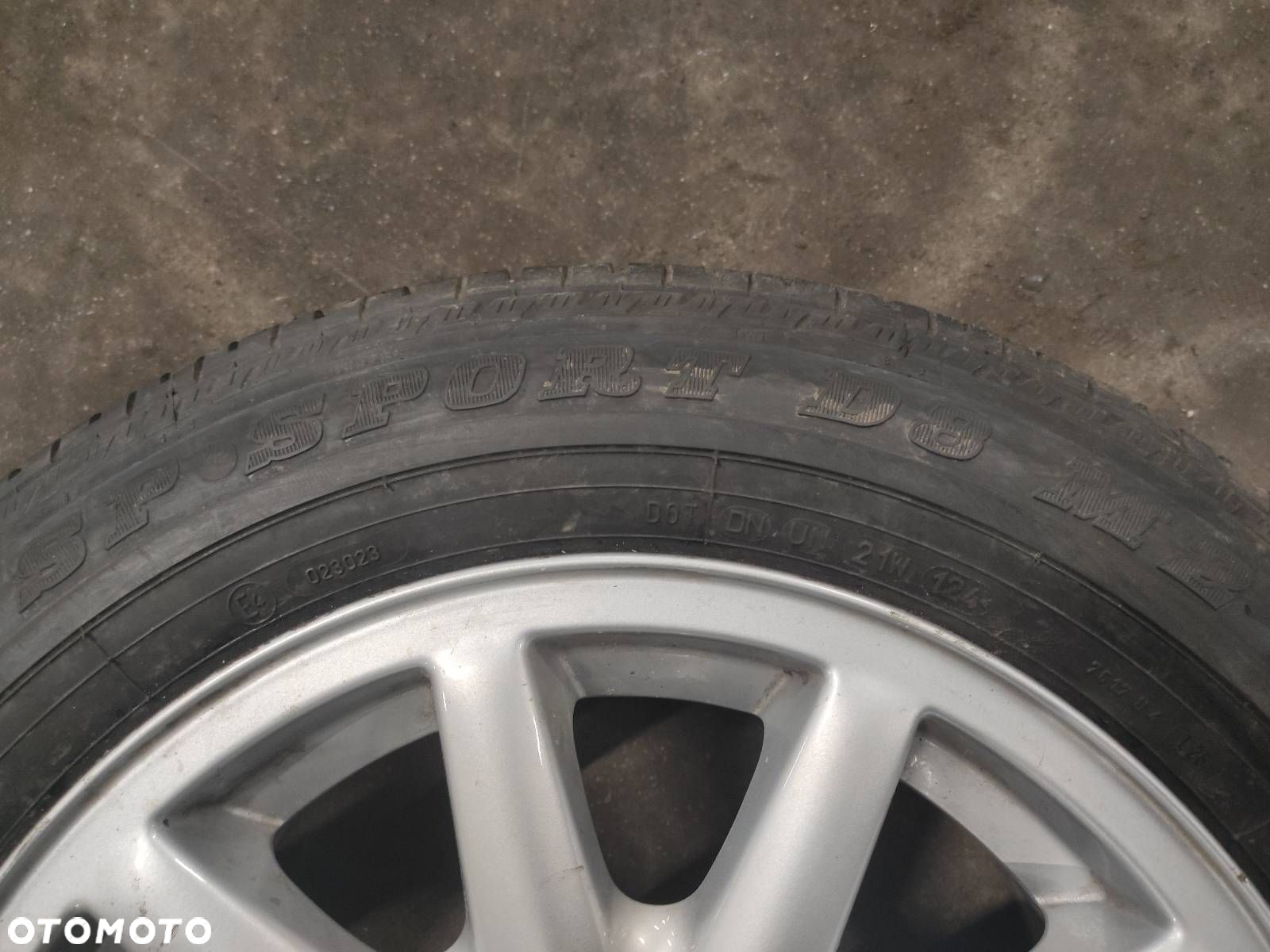 KOŁO ZAPASOWE ZAPAS 205/60R15 DUNLOP SPORT D8 M2 2004 - 8