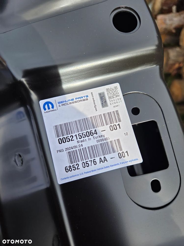 Drzwi prawe przód przednie Fiat Doblò II Opel Combo D 52155064 68520576AA 0052155064 Drzwi prawy przód przednie Fiat Doblò II Opel Combo D - 26