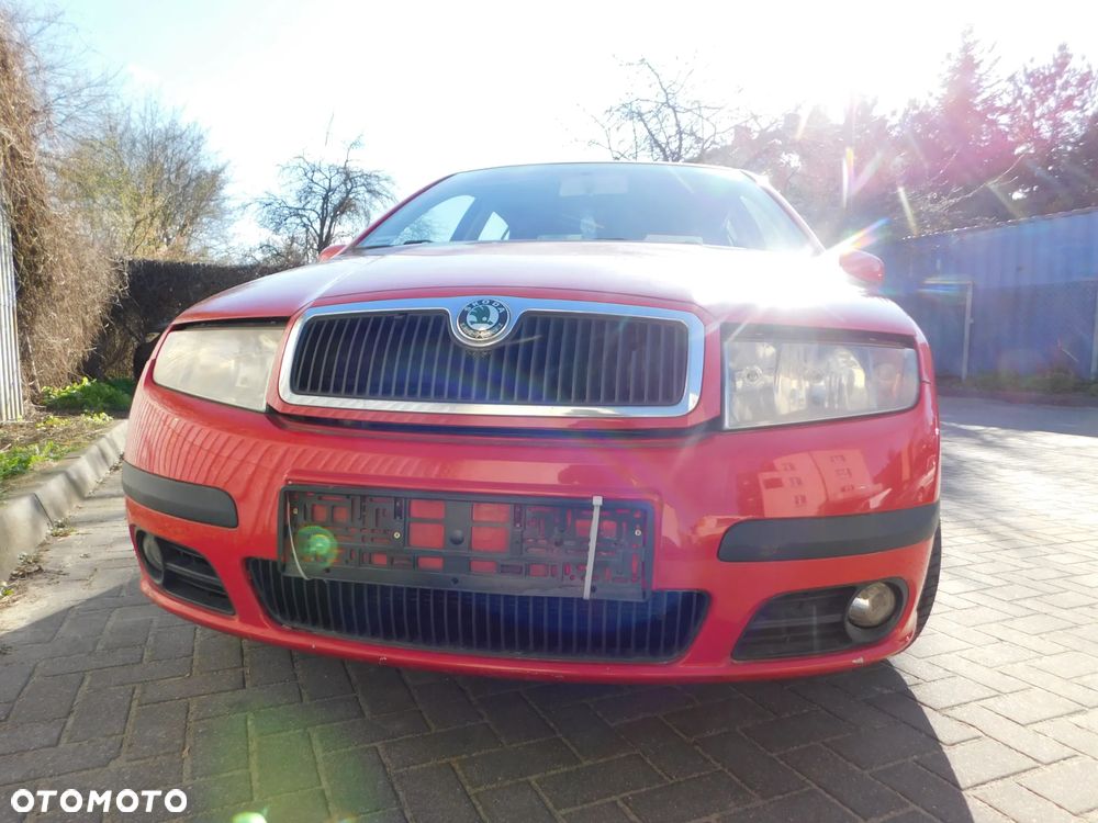 SKODA FABIA I LIFT 8151 LF3K maska silnika zderzak pas przedni chłodnica belka lampa błotnik - 5