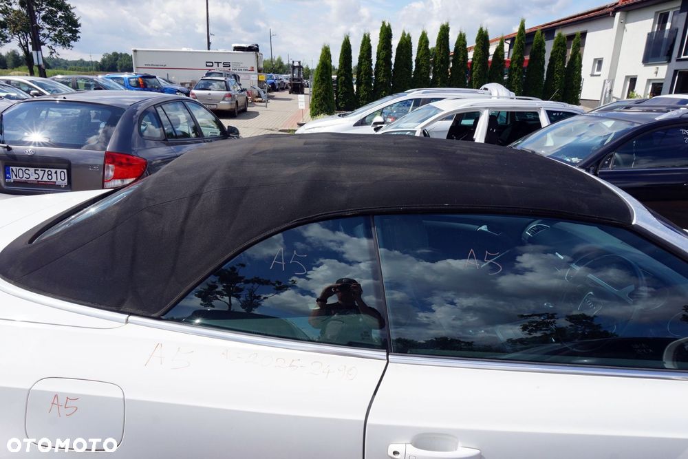 DACH A5 I 8T CABRIO LY9C SKŁADANY MIĘKKI SOFT TOP AUDI 2007-2016 - 2