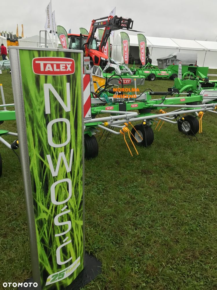 Przetrząsacz 4 wirnikowy karuzelowy TALEX i KOWALSKI z WOM TORNADO - 8