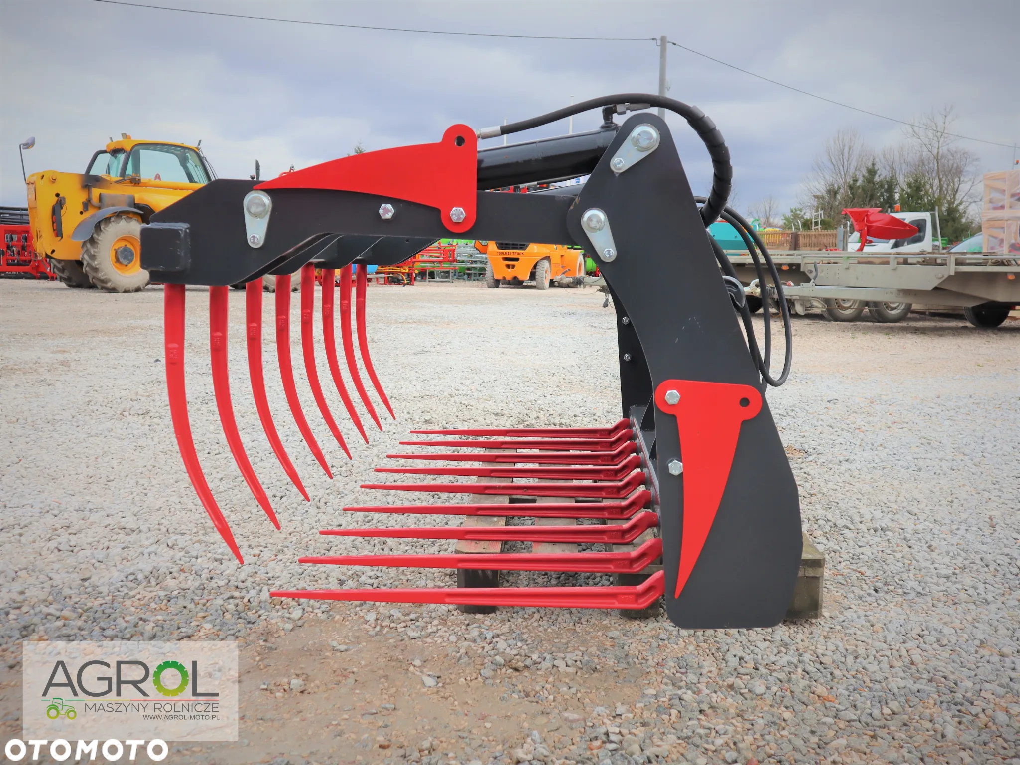 Widło-krokodyl INTER-TECH 1.5m 1,8 m; łyżka/chwytak/paleciak - 6