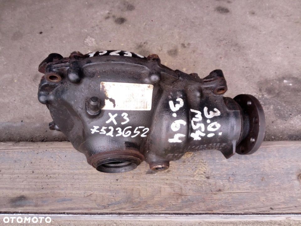 BMW X3 E83 DYFERENCJAŁ MOST PRZÓD DYFER PRZEDNI 3.0i M54 7523652 - 1
