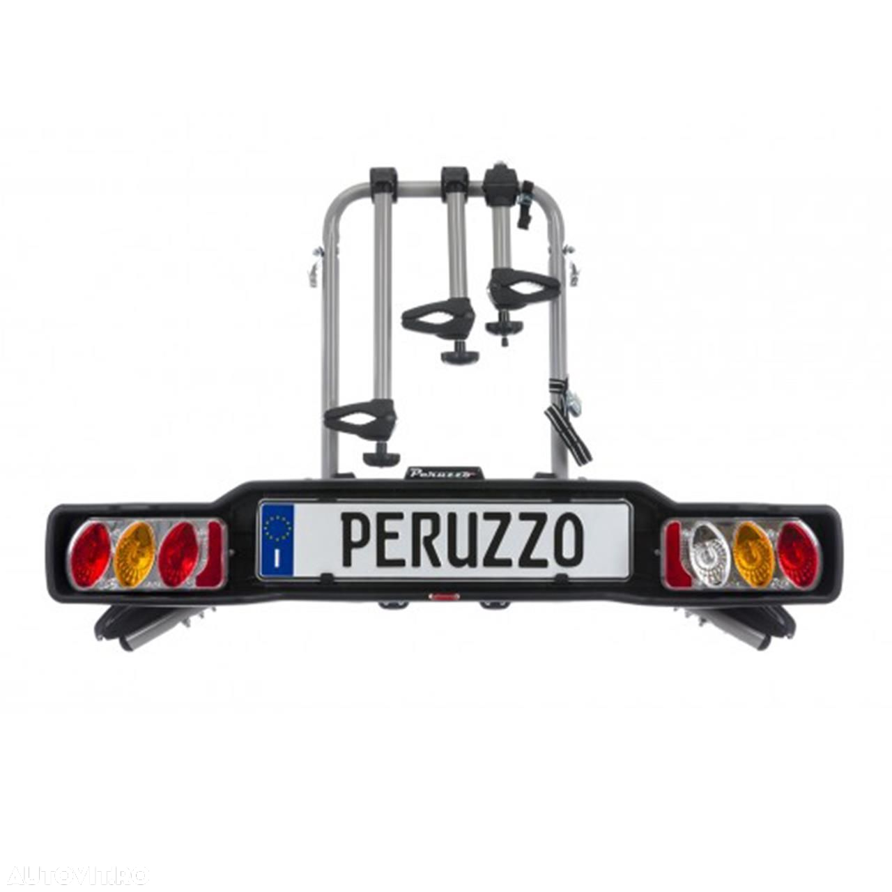 Suport 4 biciclete Peruzzo Parma 706/4 cu prindere pe carligul de remorcare - 2