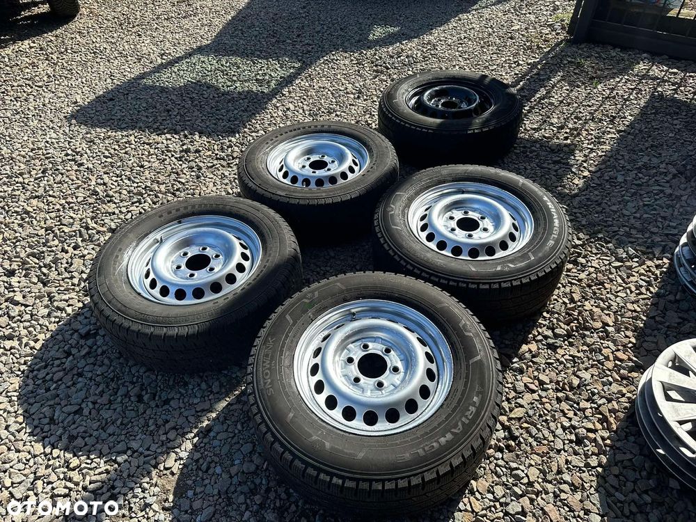 FELGI Stalowe 16 Iveco Daily Sprinter Crafter 235/65/16C 225/65/16C Zima Iveco Daily jak NOWE ! - 5
