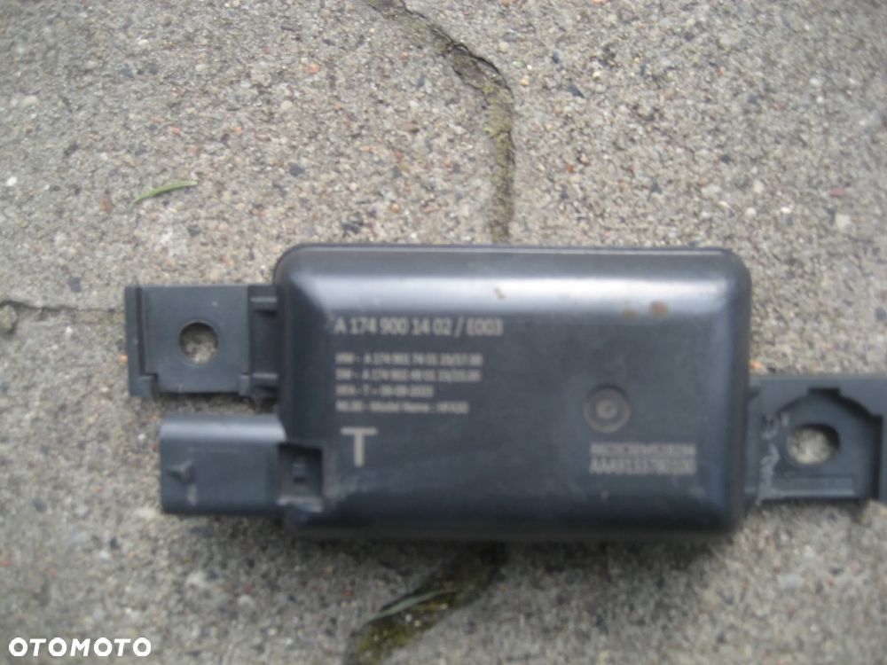 mercedes cla 174 25r moduł sterownik klapy 1749001402 - 3