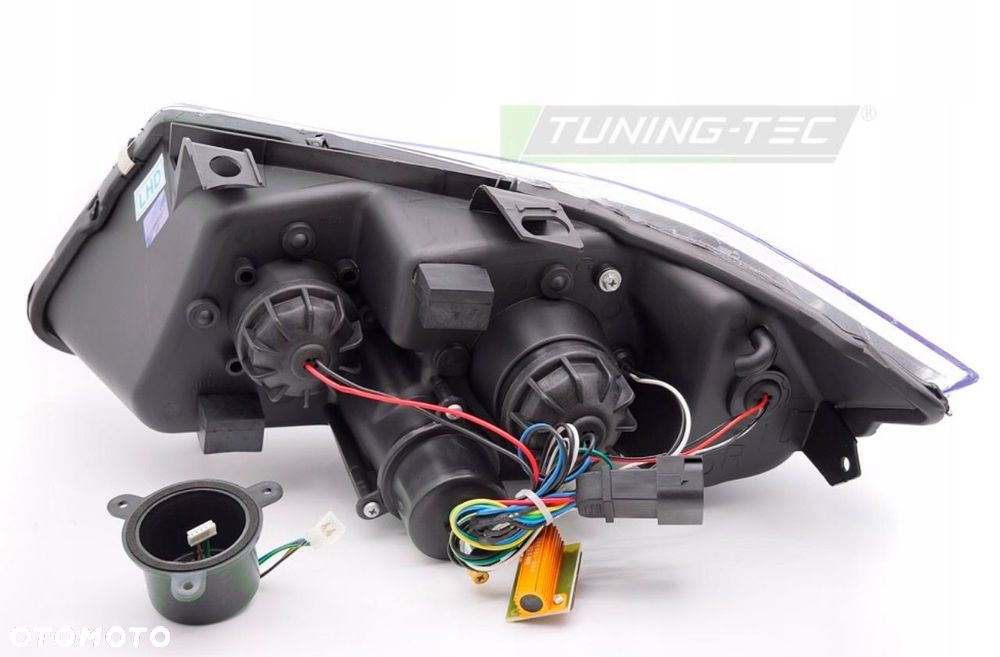 Reflektor Lampa kpl Ringi Angel LED Neon 3d-G20 Tuning Black Bmw 3 e90 e91 - 6
