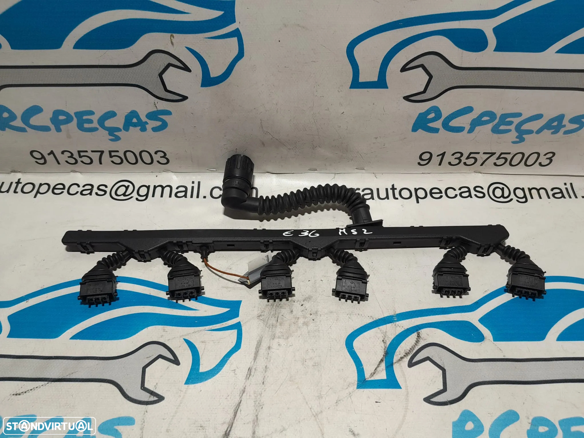 CABLAGEM BOBINE IGNIÇÃO BMW SERIE 3 E36 323i 2.5i 24V 170CV M52B25 256S3 12511744589 1744589 SERIE 5 E39 SERIE 7 E38 Z3 E36 BOBINES IGNICAO - 2