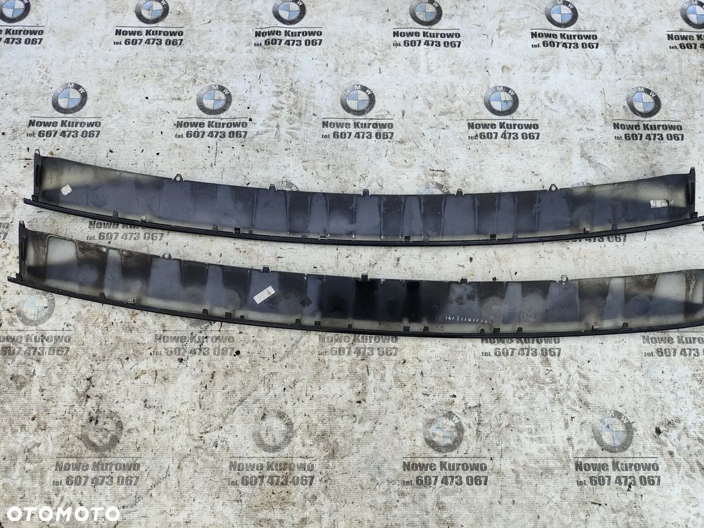 BMW E39 Kombi Listwa Nakładka zderzaka tylnego Orientblau - 4