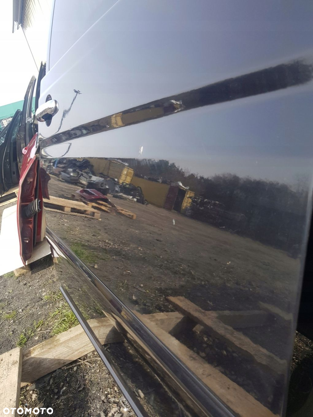 MERCEDES VITO II W639 Drzwi lewy TYL PRZESOWNE BDB STAN - 6