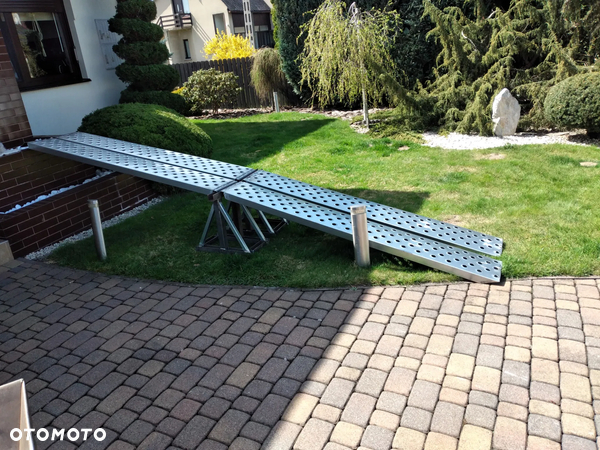 Trapy wjazdy podjazdy najazdy składane z podporą 400cm 500cm 600cm