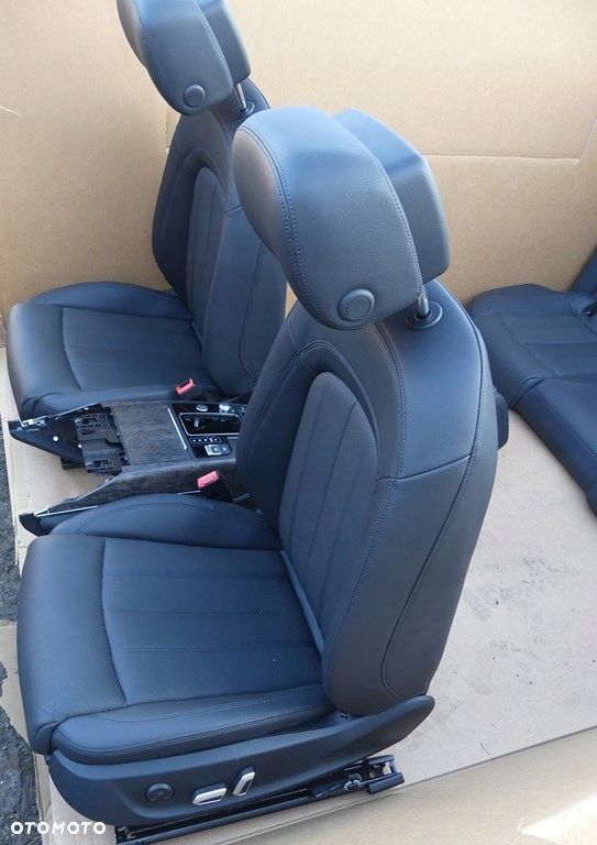 dw audi a6 c7 lift fotele kanapy elektryczne skóra wentylowane - 2