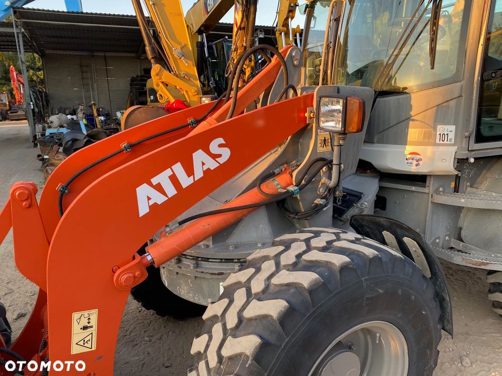 Atlas AR75S, 2014 ROK, WIEŻA OBROTOWA, ŁYŻKA OTWIERANA + WIDŁY, z NIEMIEC, - 19