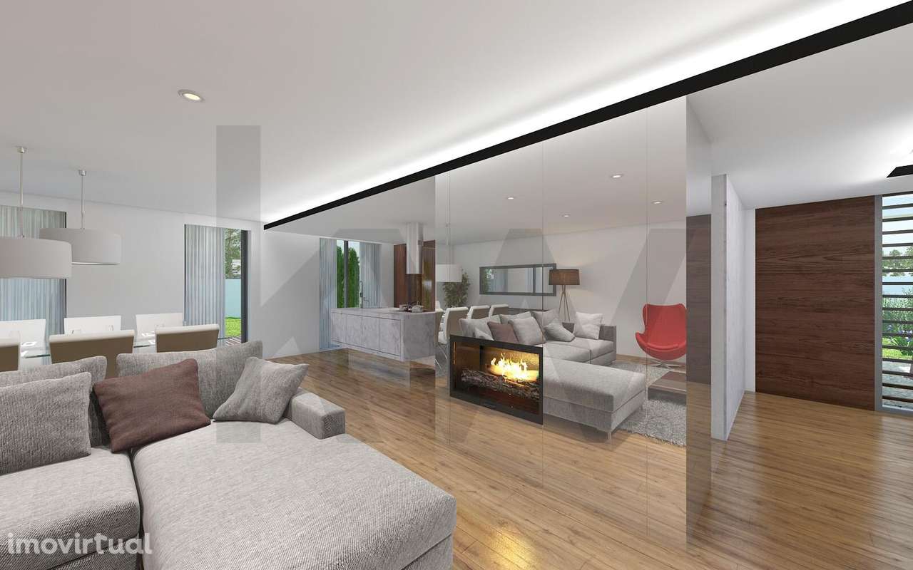 Luxuosa Moradia Térrea T3 em Construção – Água Longa, Santo Tirso - Grande imagem: 2/28