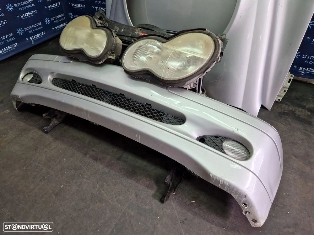 Frente completa usada MERCEDES CLASS C W203 S203 220 CDI capot parachoques oticas guarda lamas radiador - 2
