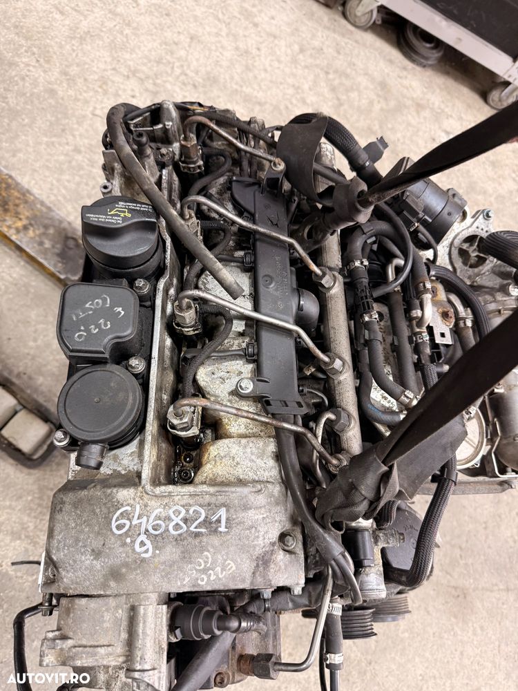 Motor 2.2 Cdi MERCEDES euro 4 an 2007-2009 tip 646821 cu accesorii - 2