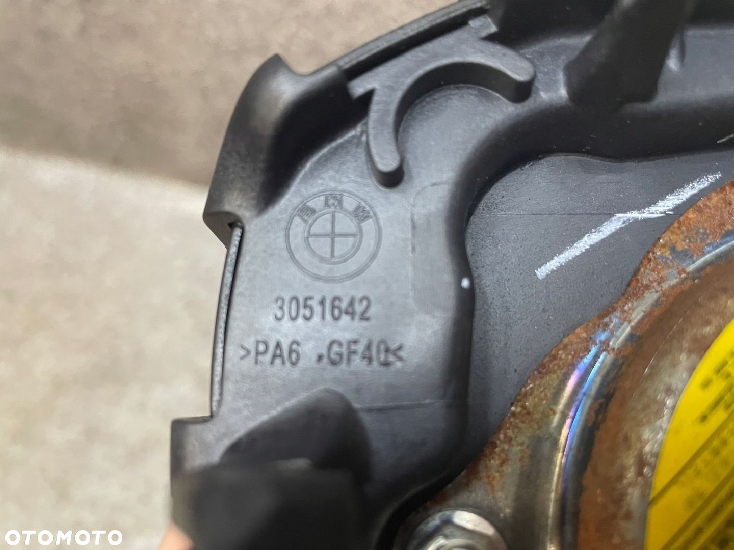 Poduszka powietrzna Airbag kierowcy SPORT MPAKIET wtyczki BMW E70 X5 E71 X6 - 7