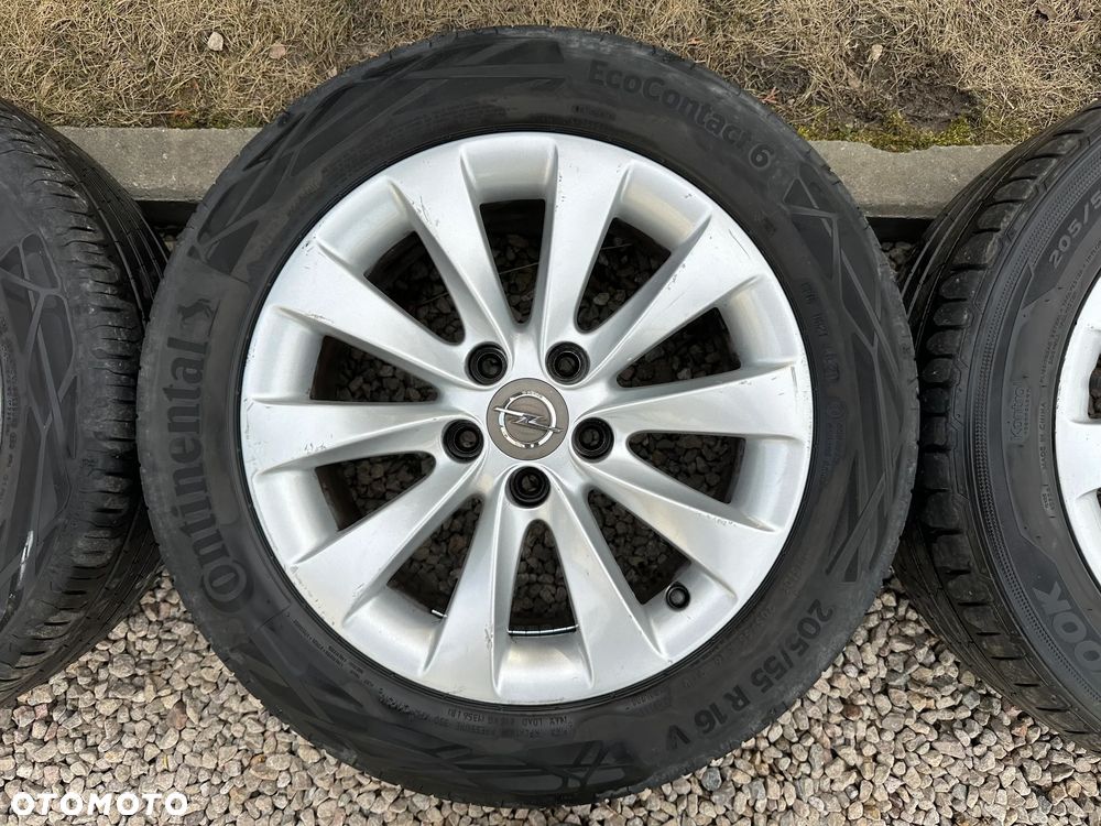 Opel Meriva Astra Zafira Alufelgi 16" 5X110 6,5Jx16 ET37 - 7