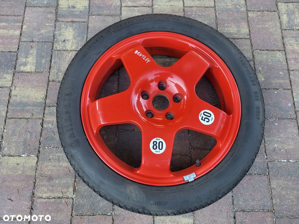 kolo dojazdowe 155/70 r19 bentley continental flying spur - 1