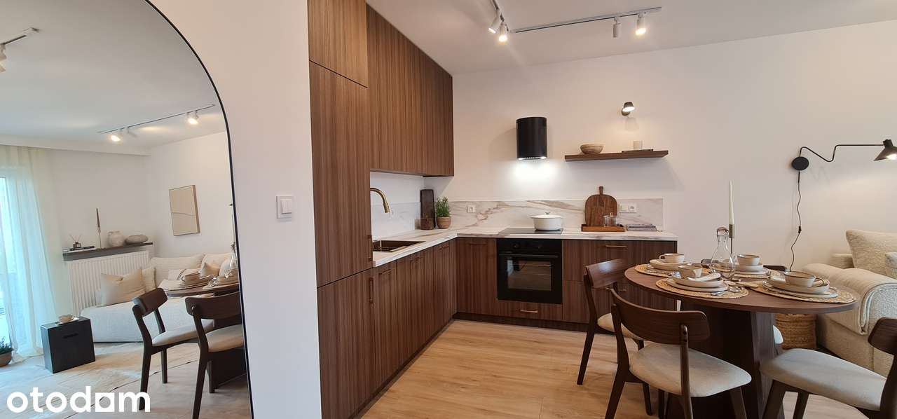 Idealne 51m2 * 3 pokoje * wysoki standard * zabudowy stolarz * balkon*