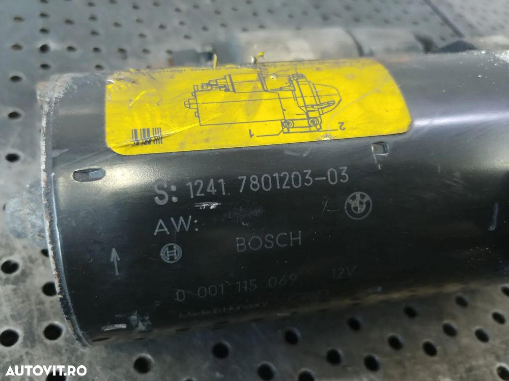 electromotor 2.0 d bmw seria 1 e81 e87 seria 3 e90 e91 0001115069  12417801203-03 - 4
