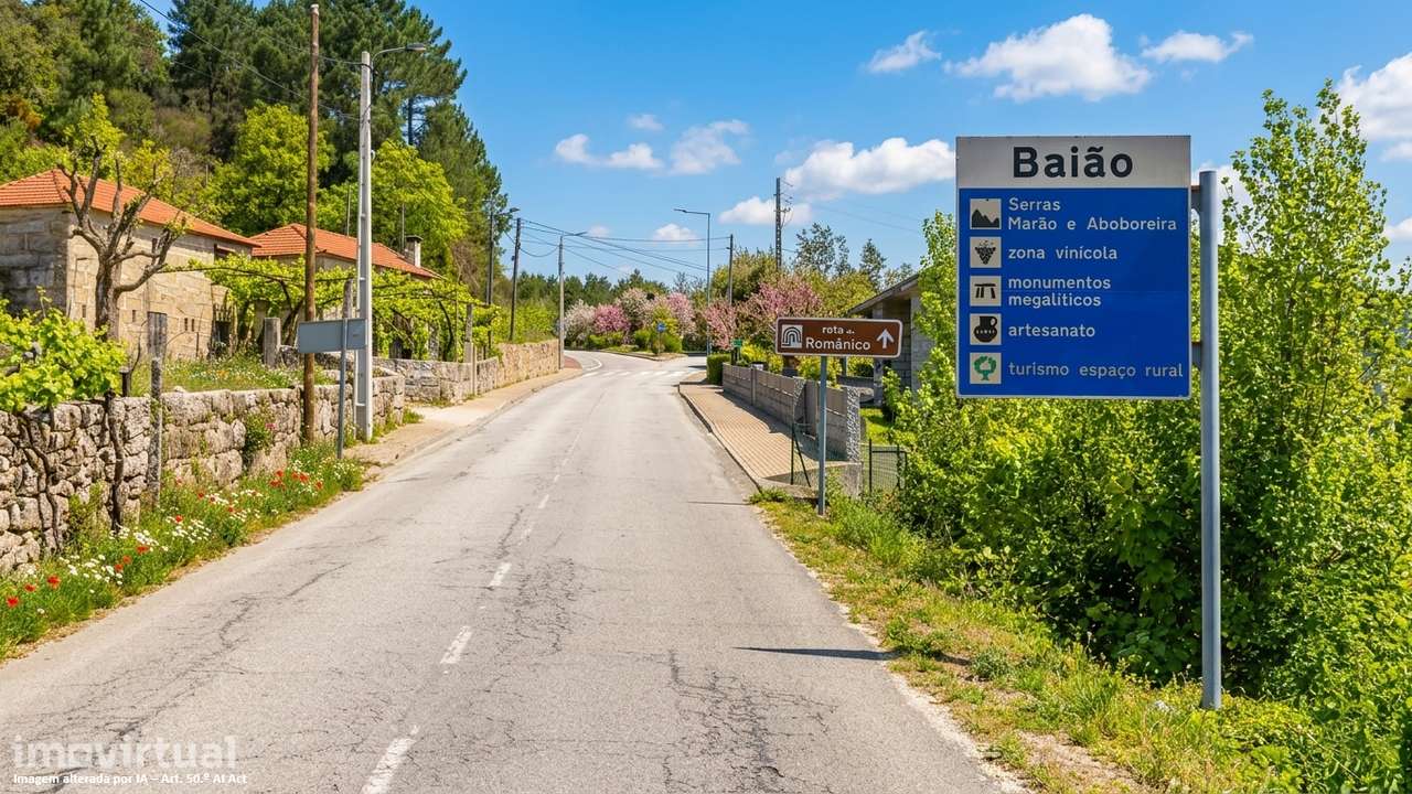 TERRENO URBANO com 1560m2 para Construção-Santa Marinha do ZêzereBaião - Grande imagem: 4/32