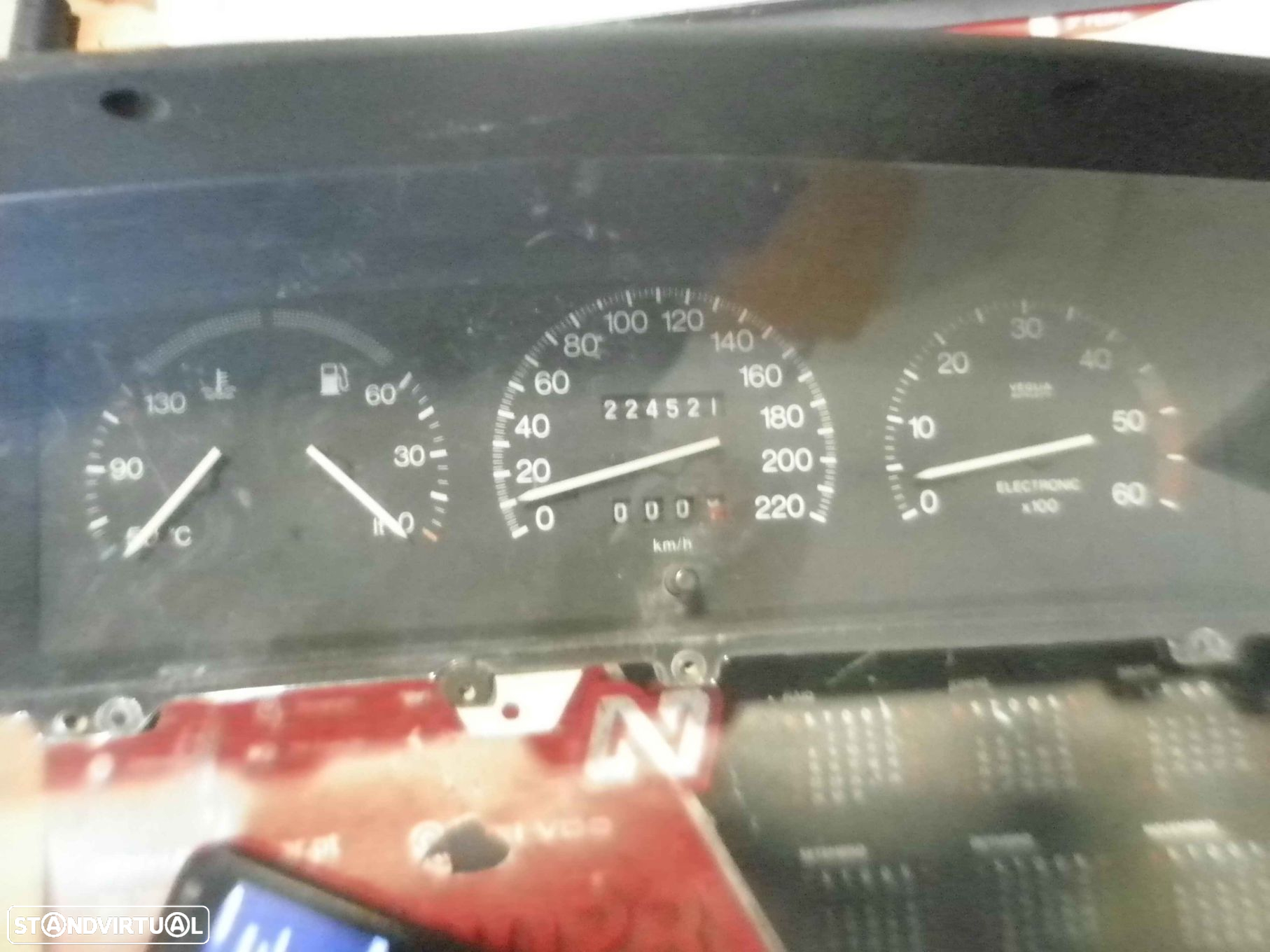 Quadrante 6033030050 LANCIA DEDRA 1989 1,9TD KM/H 224521 - 3