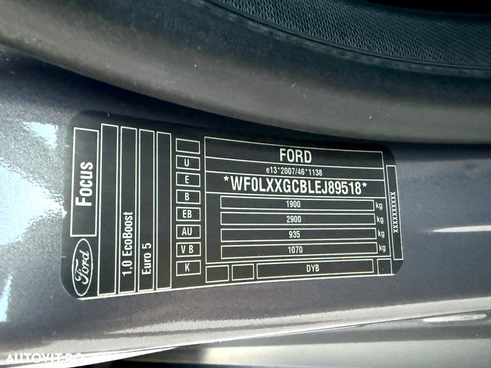 Ford Focus 1.0 EcoBoost Trend - 19