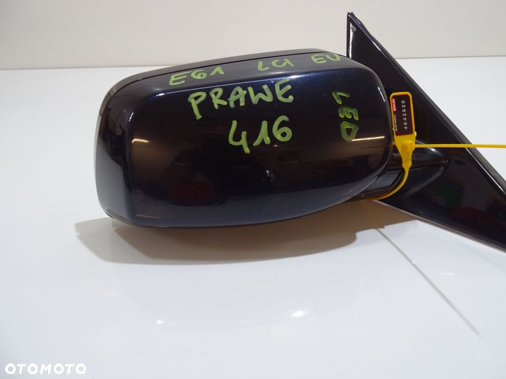 LUSTERKO PRAWE BMW E60 E61 M PAKIET LED EU CARBONSCHWARZ - 3