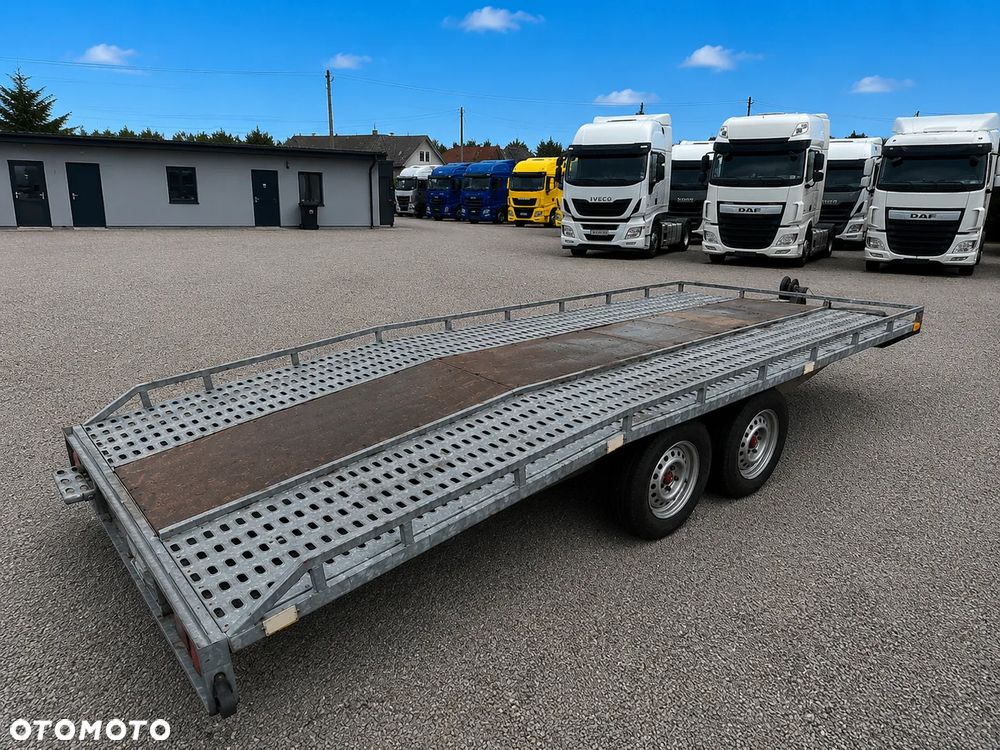 Boro BR2 Przyczepa Ciężarowa Laweta DMC 2000 kg Przewóz Pojazdów - 3