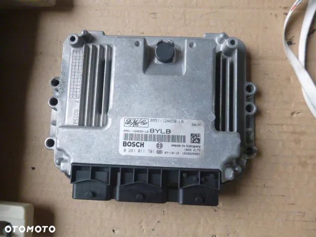 ZESTAW STARTOWY KOMPUTER STACYJKA IMMOBILIZER FORD FOCUS MK2 1.6 TDCI - 7