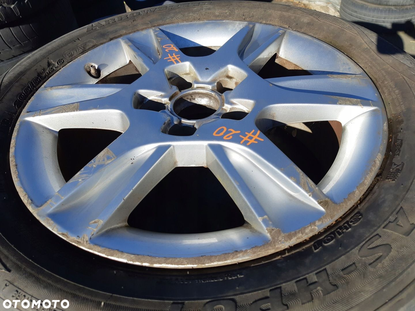 AUDI A3 8P FELGA ALUMINIOWA 6.5" x 16" 5x112 ET 50 8P0601025AN - 3