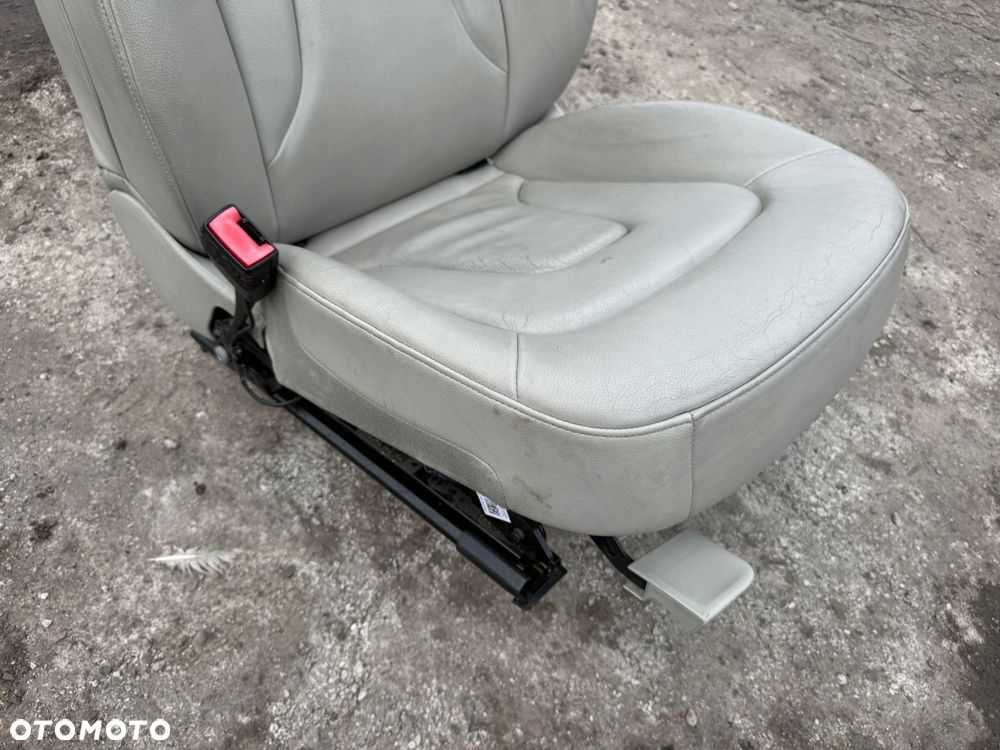 audi a4 b8 fotel lewy przód przedni kierowcy skóra grzany - 4