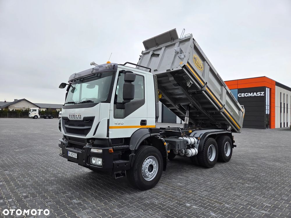 Iveco Trakker 450 / Hydroburta Meiller / 6x4 / Stan idealny!!! / - 14