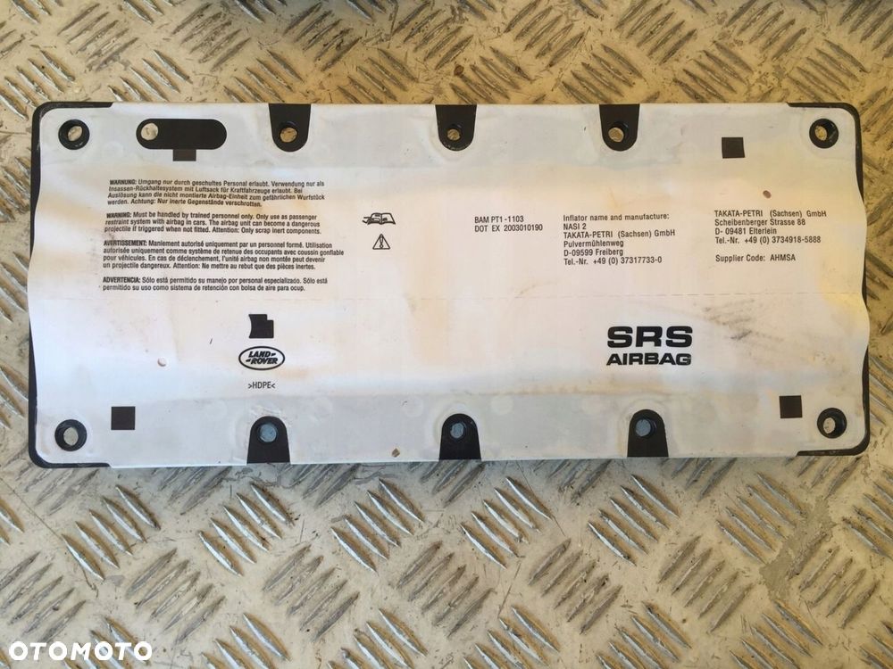 RANGE ROVER VOGUE L322 ZESTAW AIR BAG PODUSZKA - 8