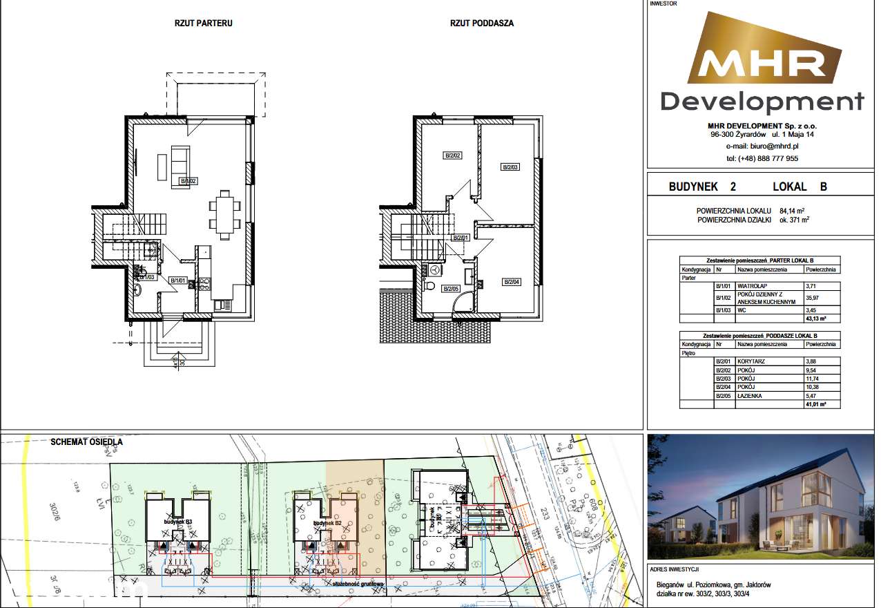 Dom, 84,14 m², Żyrardów - Pełny obrazek: 2/12