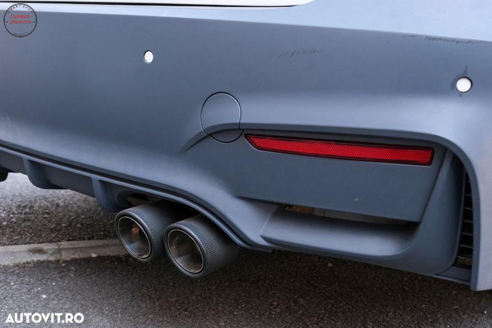 Tobe Ornamente Sistem de evacuare Carbon Fiber Finisaj Mat 6cm/2.36inch- livrare gratuita - 14