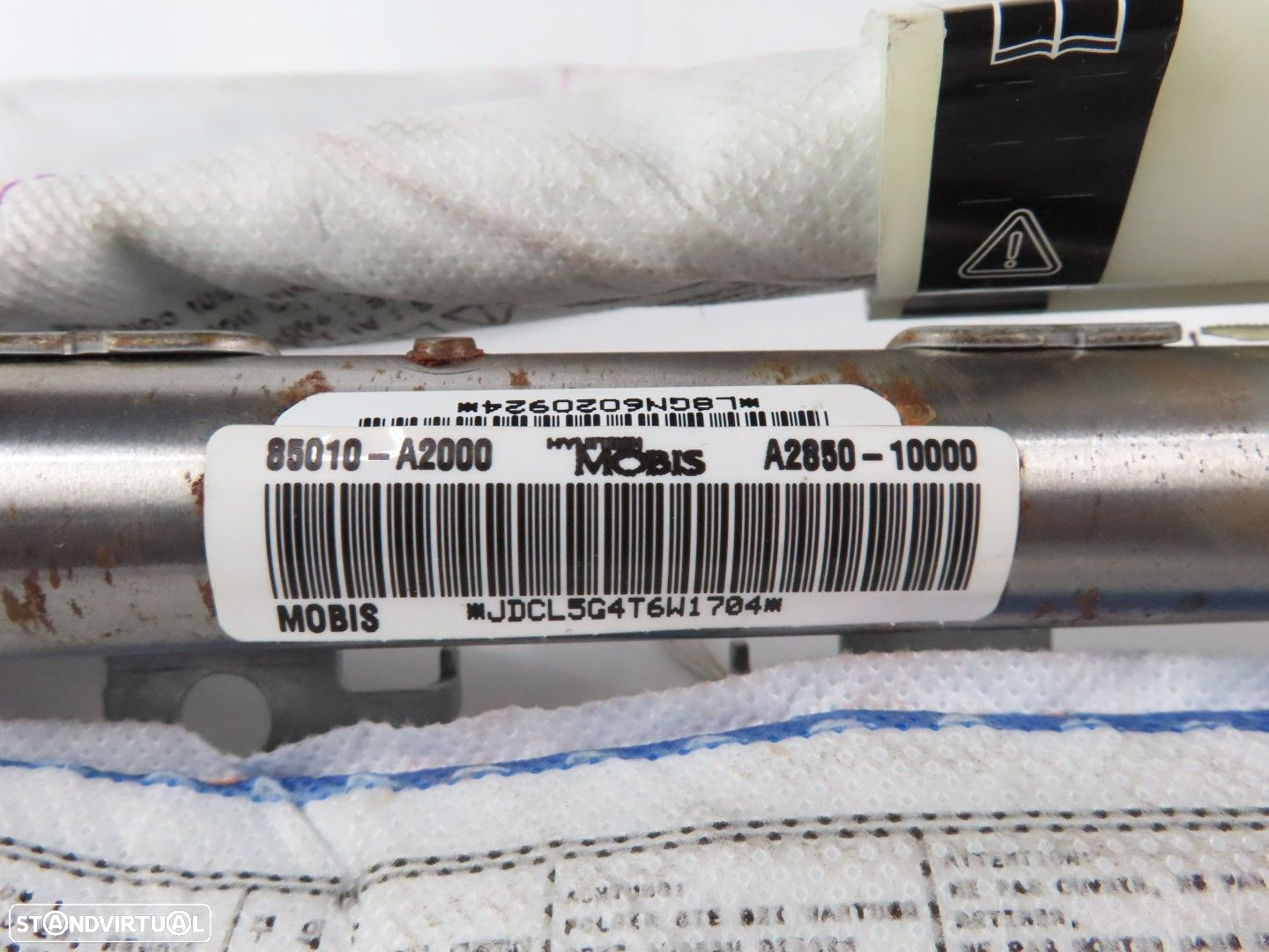 Airbag Cortina Esquerdo Usado / Original KIA CEE'D (JD)/KIA CEE'D Sportswagon (J... - 4