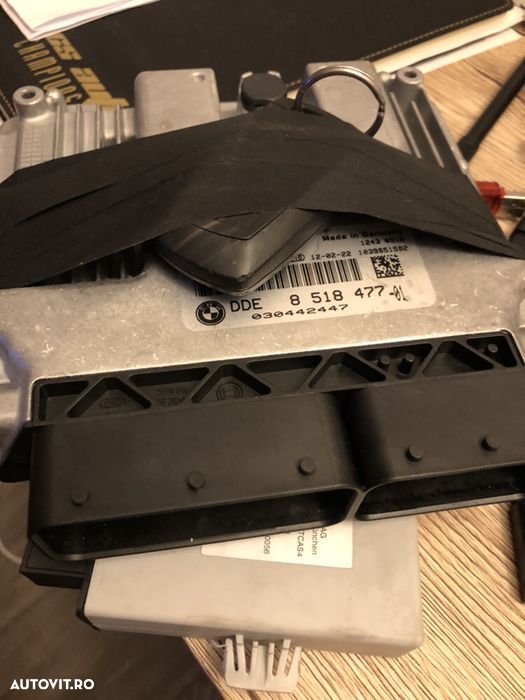 Kit (Chit) pornire calculator ecu cas4 cheie bmw F10 F30 F11 F25 cod 8518477 - 1