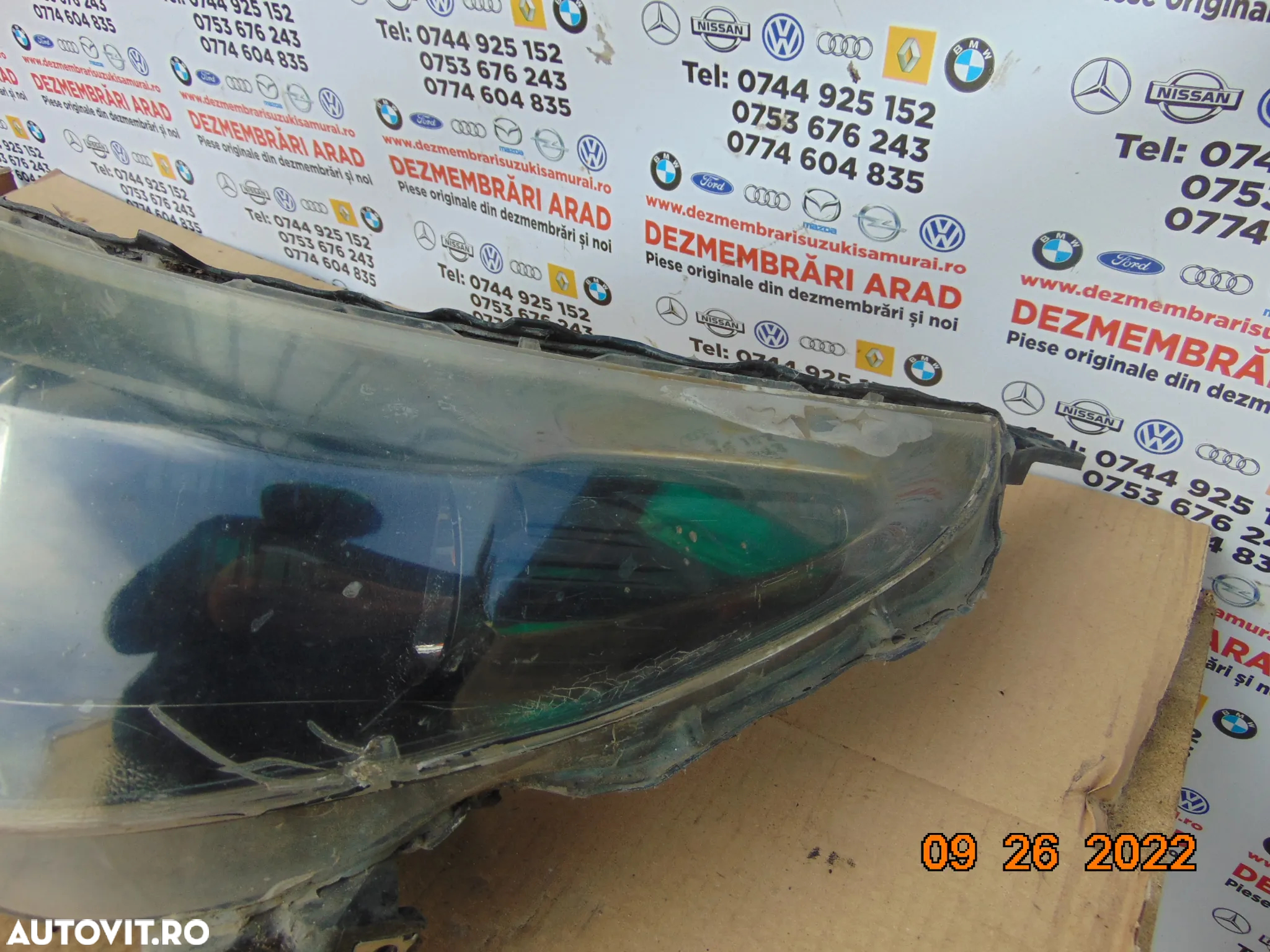 far Renault Latitude faruri xenon stanga dreapta renault latitude dezmembrez - 5