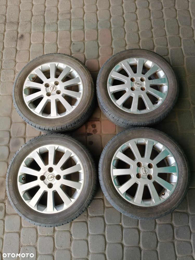 OPEL CORSA ASTRA MERIVA - Koła letnie 16" 4x100 - 1