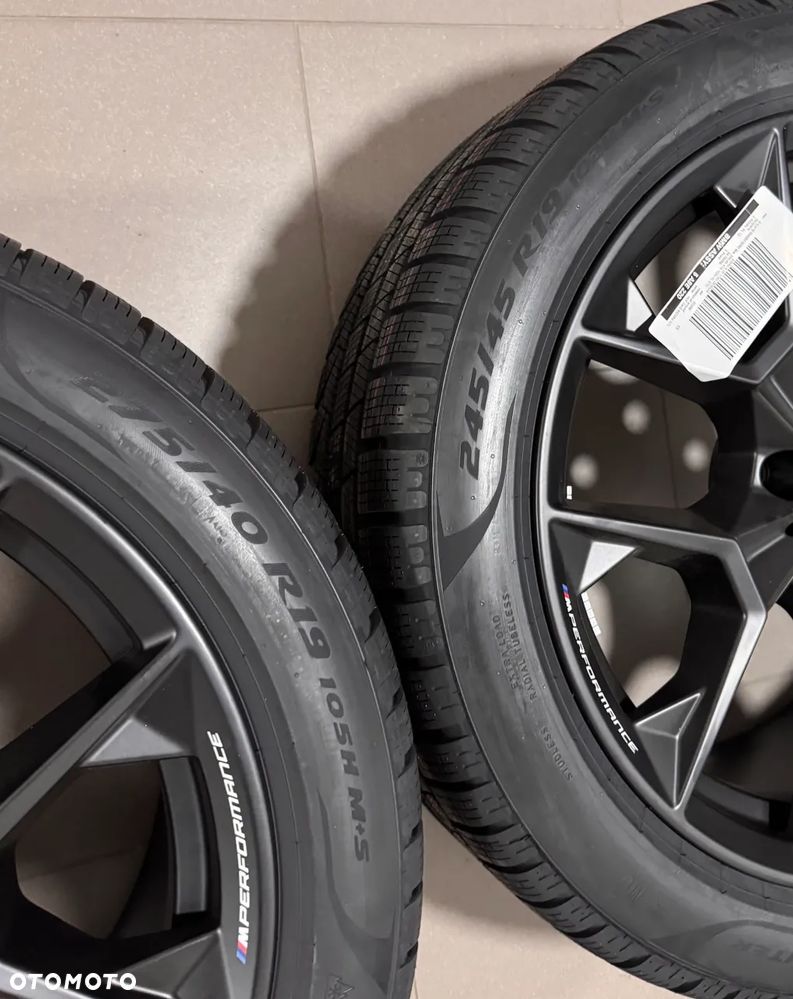 NOWE Oryginalne koła zimowe 19" BMW 942M 5 i5 G60 G61 245/45R19 275/40R19 - 12
