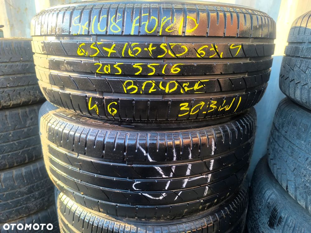 5x108 Felgi Stalowe Stal 16 Koła Letnie Lato FORD MONDEO MK3 MK4 MK5 FOCUS KUGA CMAX TOURNEO TRANSIT CONNECT SMAX GALAXY II III 23 VOLVO C30 V40 S40 V50 V40 4mm Legnica ALU-RAD 205/55 - 8