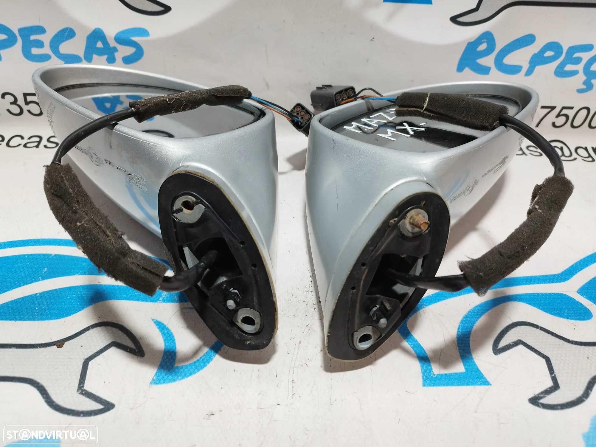 ESPELHO RETROVISOR ESQUERDO DIREITO MX5 MX-5 MX 5 II 2 MK2.5 MIATA NB NC3369180GPZ NC3369180 NC3569120GSU NC3569120 ELETRICO AQUECIDO ESPELHOS RETROVISORES - 11