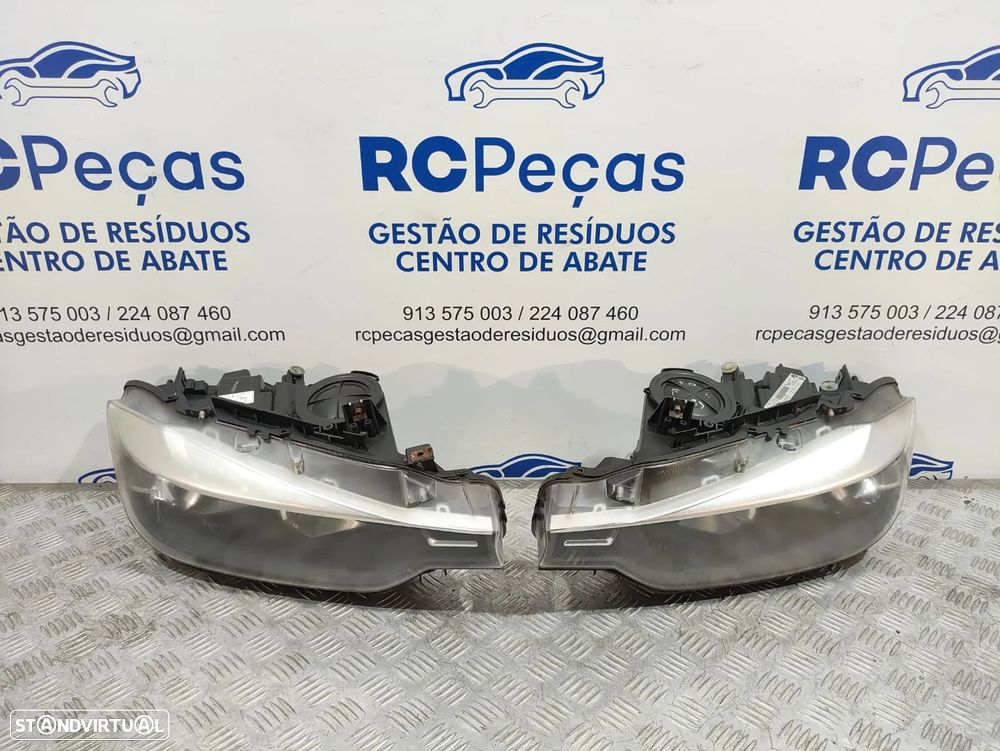 Conjunto Farol Otica Frente Frontal Direita Original Halogenio Valeo BMW Serie 3 F30 Carro Sedan F31 Touring Carrinha 2011 a 2018 - 7