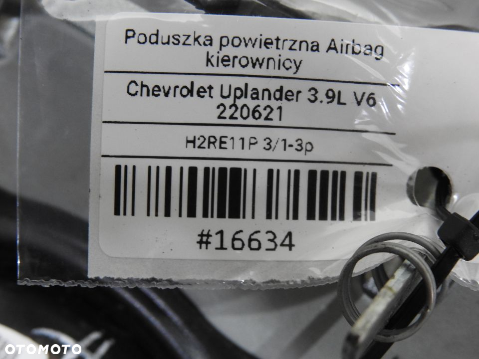PODUSZKA AIRBAG KIEROWCY CHEVROLET UPLANDER - 6