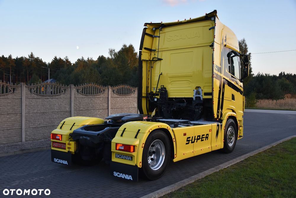 Scania S450 / ALU-FELGI / VIRTUALNE ZEGARY / CENTRALNE SMAROWANIE / SKÓRA / FULL LED / STANDARD / RETARDER / HYDRAULIKA ! PTO! Jak nowa ! ! - 5