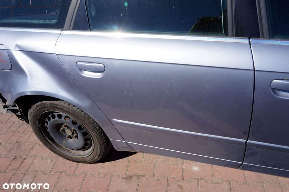 DRZWI TYLNE PRAWE A4 B7 KOMBI LY7H  SZARY AUDI 2004-2008 - 4