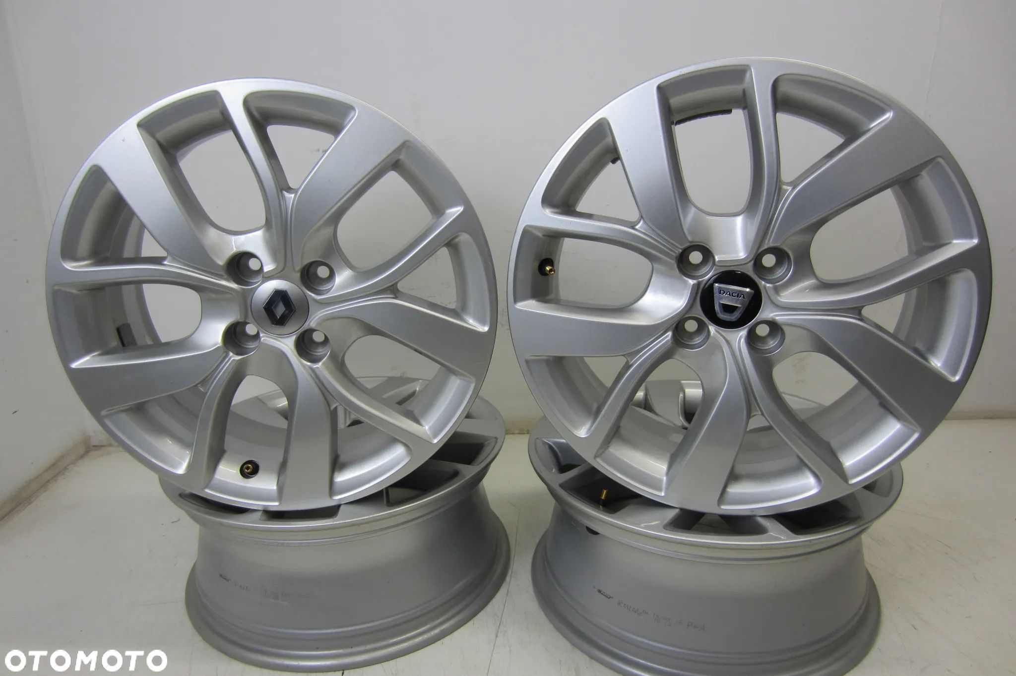 FELGI ALUMINIOWE 16 RENAULT MEGANE SCENIC CAPTUR CLIO DACIA JOGGER SPRIND STEPWAY SANDERO DOKKER SPRING Demo okazja - 1