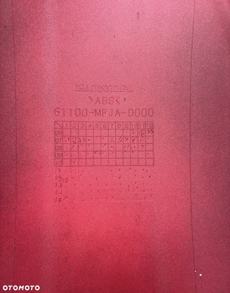 Przedni błotnik Honda CBR 600RR PC69 2024- Oryginał - 16